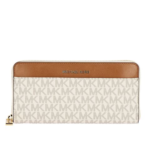 michael kors white wallet|michael kors outlet white purse.